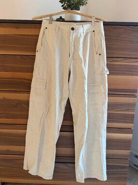 Women's ROXY Off White Lefty Cargo Pants